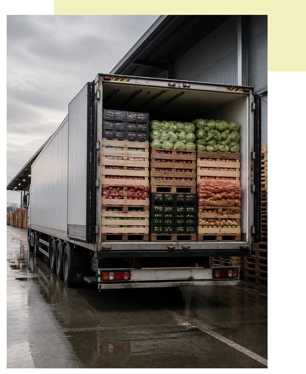 Перевозка плодоовощной продукции в Кисловодск по цене от 5347 р. | Агросервис-Ксл