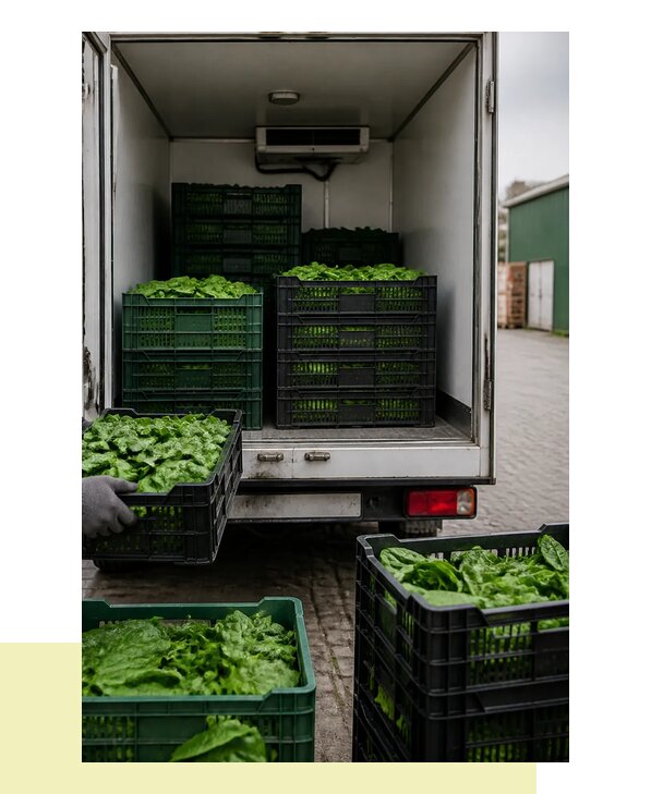Перевозка шпината в Кисловодск с сохранением свежести продукции